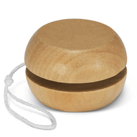 Wooden Yoyo | Custom Branded | Promotional Novelty | BRAND KNEW PROMOTIONAL PRODUCTS