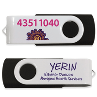 Express Swivel USB Flash Drive | Custom Branded | Promotional USB | BRAND KNEW PROMOTIONAL PRODUCTS
