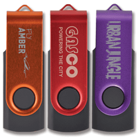 Express Swivel USB Flash Drive | Custom Branded | Promotional USB | BRAND KNEW PROMOTIONAL PRODUCTS