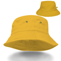 Youth Brushed Cotton Twill Bucket Hat