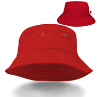 Youth Brushed Cotton Twill Bucket Hat