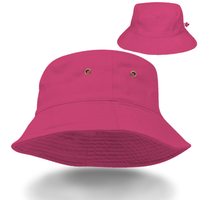 Youth Brushed Cotton Twill Bucket Hat