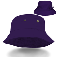 Youth Brushed Cotton Twill Bucket Hat