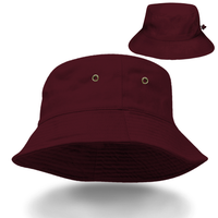 Youth Brushed Cotton Twill Bucket Hat