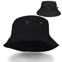 Youth Brushed Cotton Twill Bucket Hat