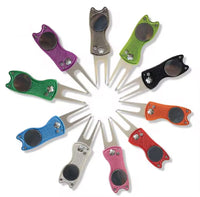 Retractable Golf Divot Tool - Pitch Repairer | Custom Branded | Promotional Golf Accessories | BRAND KNEW PROMOTIONAL PRODUCTS
