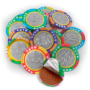 Personalised Chocolate Poker Chips