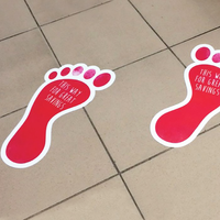 Brand Knew Floor Stickers
