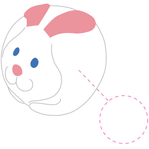 Bunny Rabbit Stress Shape