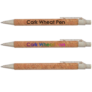 Cork Wheat Straw Pen
