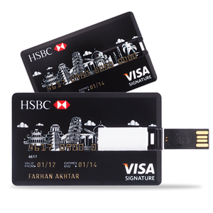 Credit Card Style USB Flash Drive
