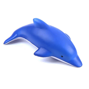 Dolphin Stress Shape. Custom printed with your logo. Delivered anywhere in Australia. Fast turnaround time. Brand Knew has all the solutions to your promotional needs.