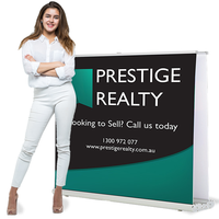 Double Sided Pull Up Banner
