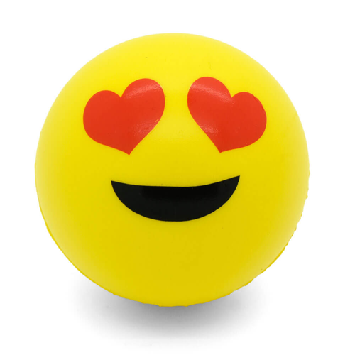 emoji stress ball fast service delivered to your door fun promo stuff