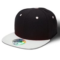 Brushed Heavy Cotton Snap Back Cap
