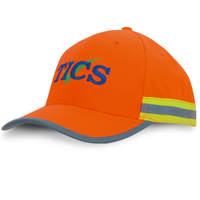 Hi-Vis Safety Cap with Reflective Tape