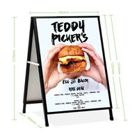 Insertable A Frame Sandwich Boards