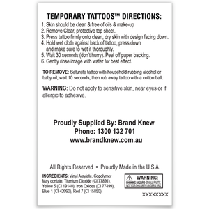 Medium Temp Tattoos