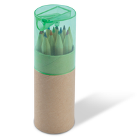 Pencils in Cardboard Tube