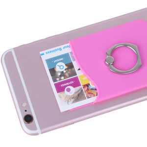 Phone Wallet With Ring