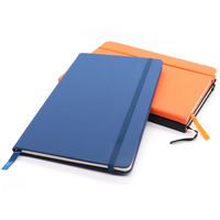 Small Notebook with Elastic Closure
