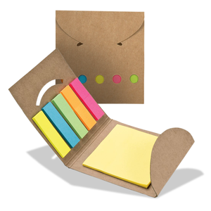 Sticky Note Flags in Pocket Case