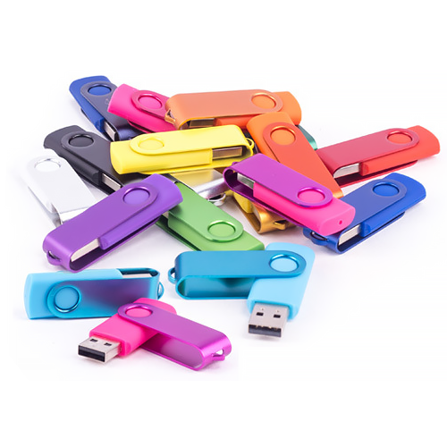 Mix & Match Swivel USB Flash Drive
