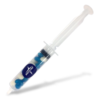 Syringe Filled with Confectionery
