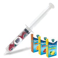 Syringe Filled with Confectionery
