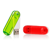 Transparent Swivel USB
