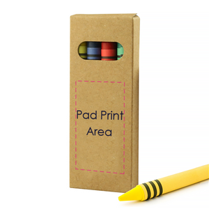 Wax Crayon Set in Cardboard Box
